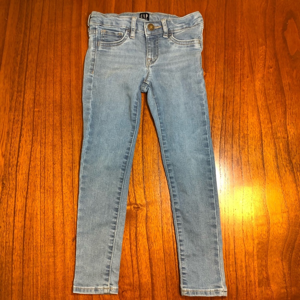 Gap super skinny jeans with adjustable waist
